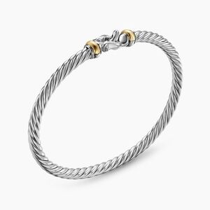 Elegant Silver and Gold-Tone Women's Bracelet
